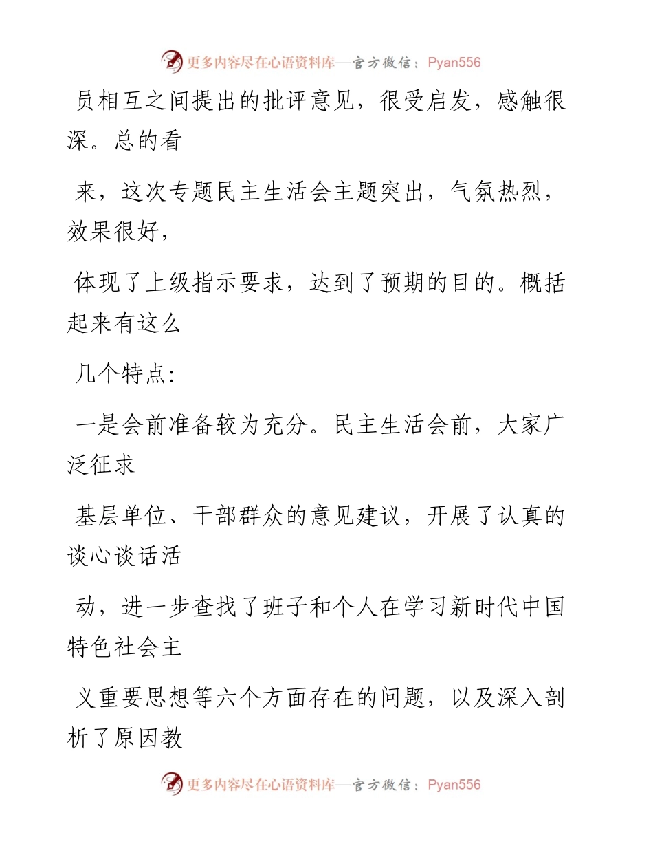 0814笔友分享在不忘初心牢记使命主题教育领导班子专题民主生活会上的讲话.docx_第2页