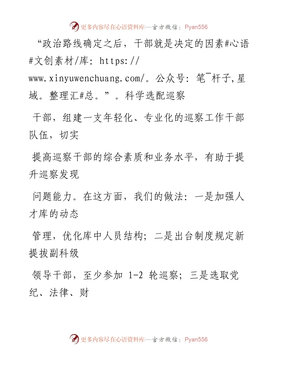 0517市县党委巡察工作座谈会发言材料.docx_第2页