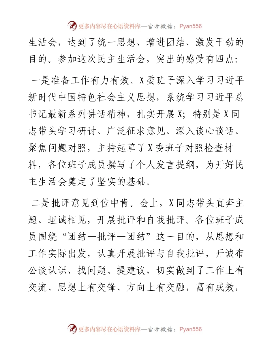 0509在专题民主生活会上的点评讲话.docx_第2页
