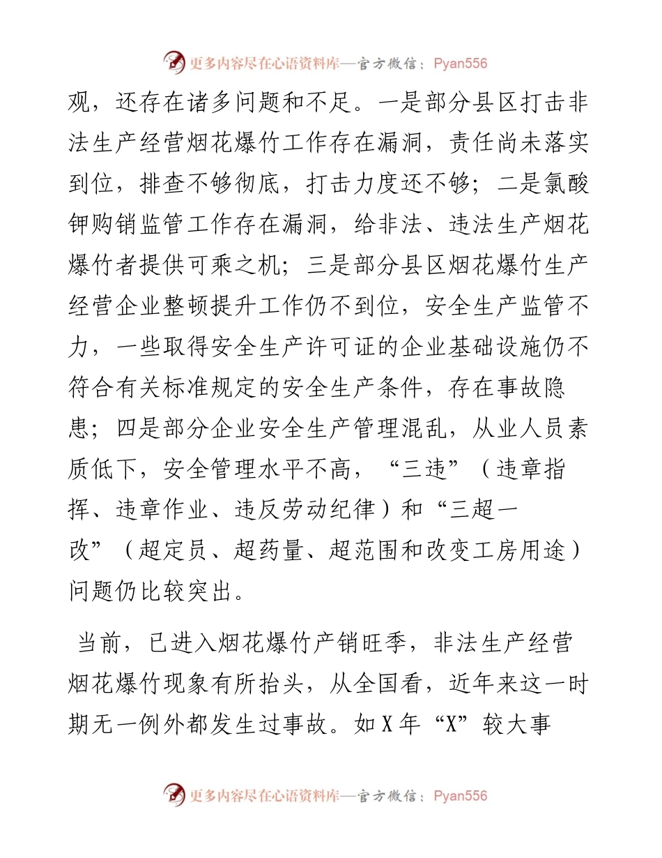 012625：在全市烟花爆竹安全监管视频会议上的讲话.docx_第2页