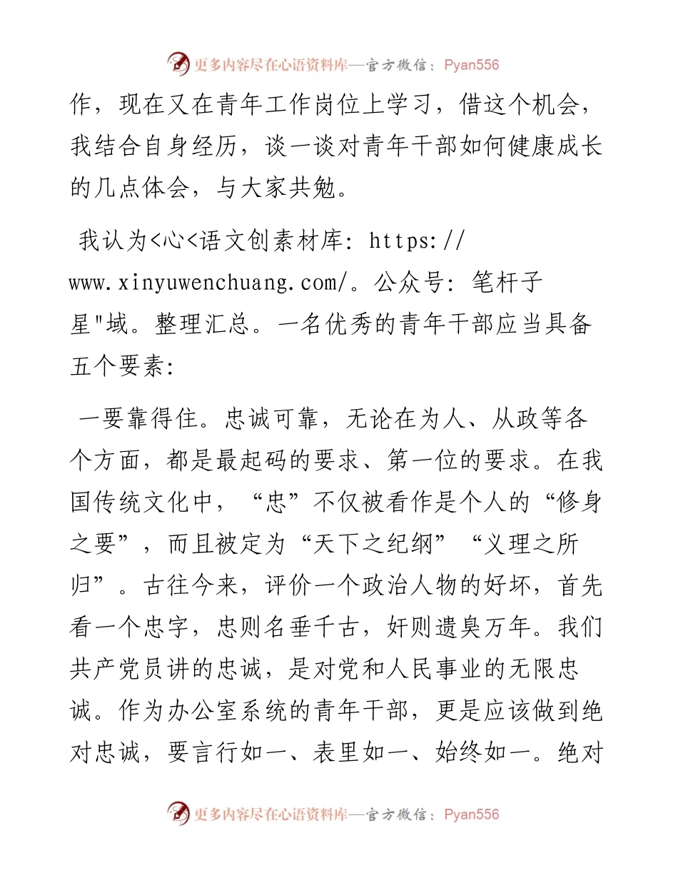 100704在市政府办系统青年干部座谈会上的讲话.docx_第2页