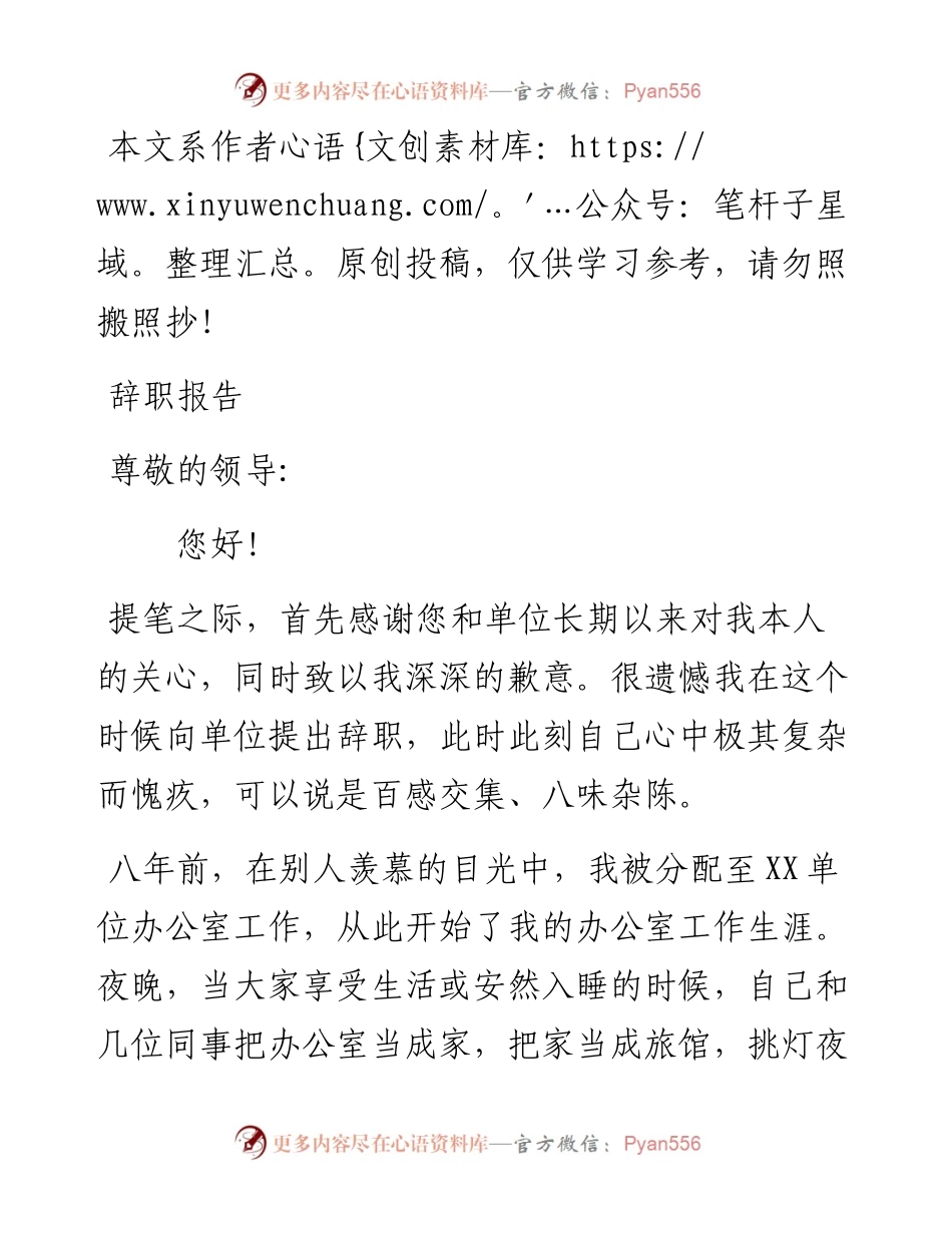 081005辞职报告.docx_第1页