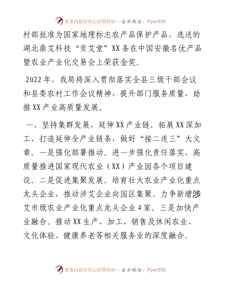 022337：在产业发展大会上的表态发言.docx_第2页
