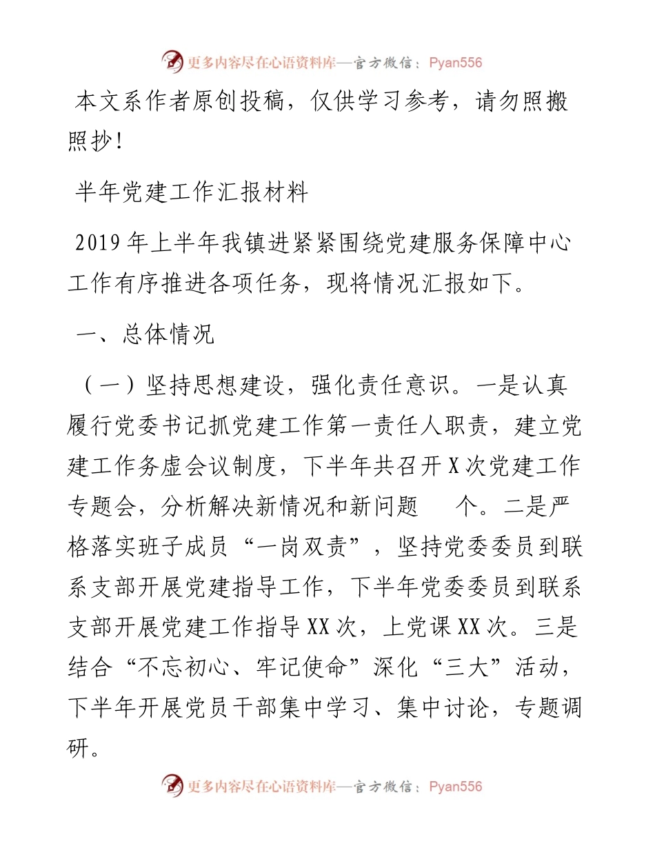 072405-乡镇镇党建工作总结.docx_第1页