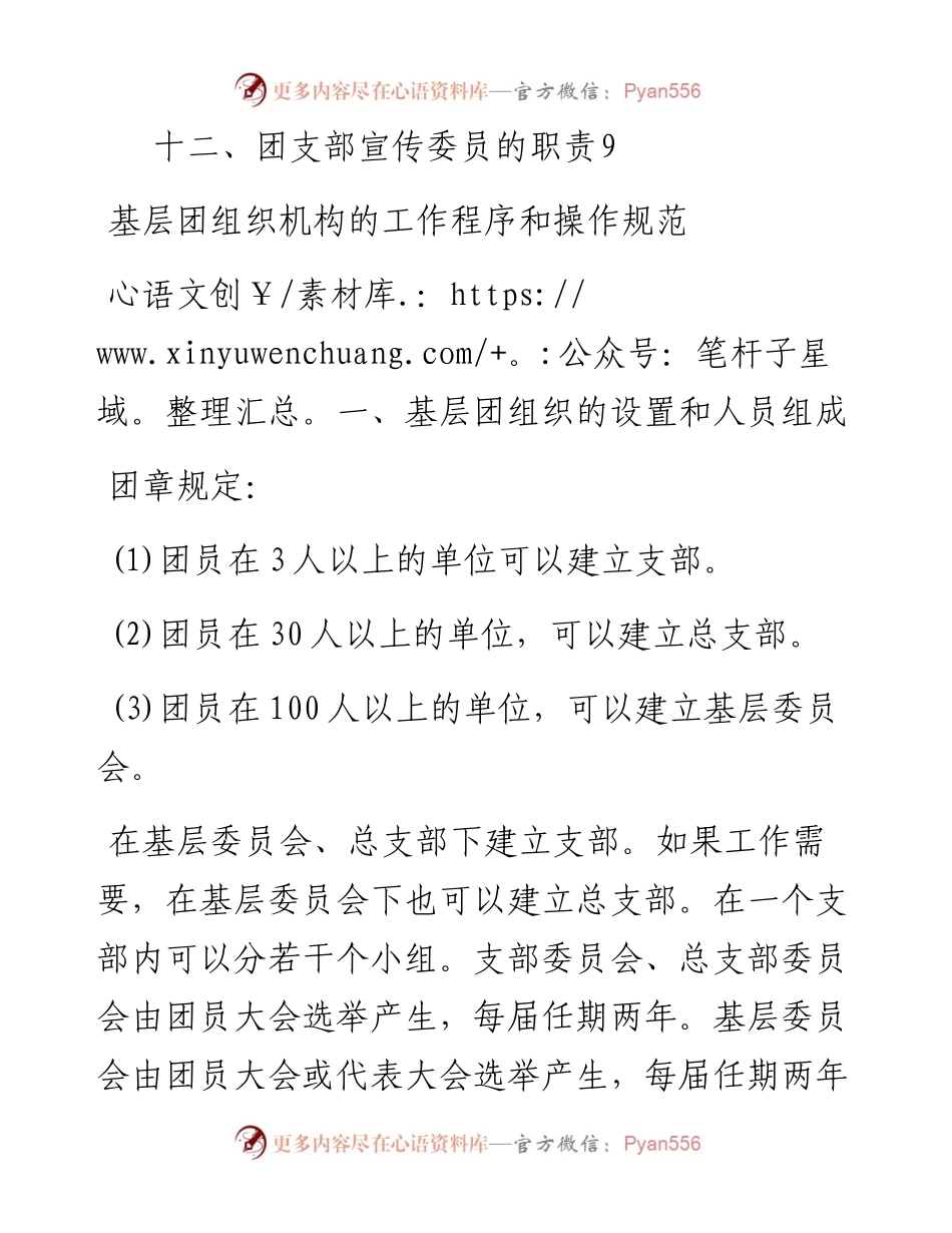 013005基层团组织机构的工作程序和操作规范.docx_第2页