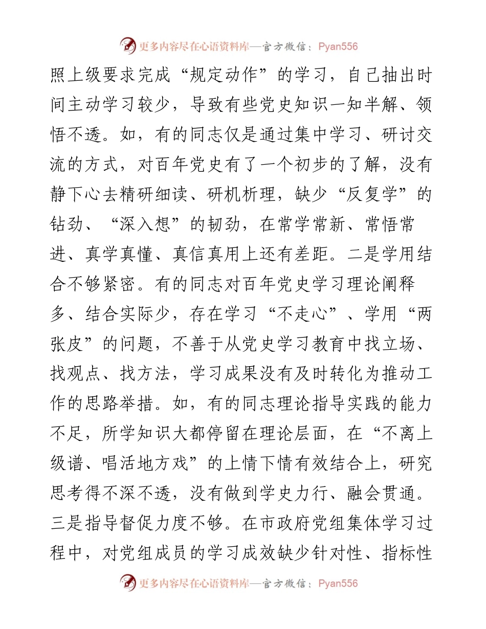 020104：度民主生活会领导班子对照检查材料.docx_第2页