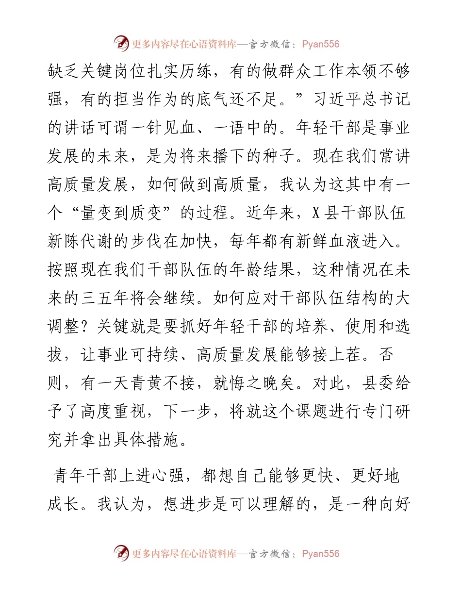 03064-在青年干部座谈会上的讲话.docx_第2页