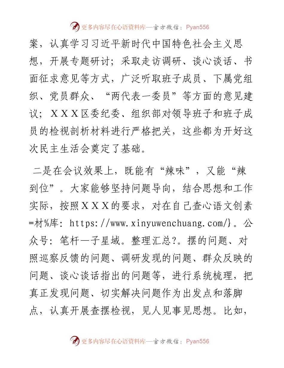 0406-在专题民主生活会上的点评讲话.docx_第2页