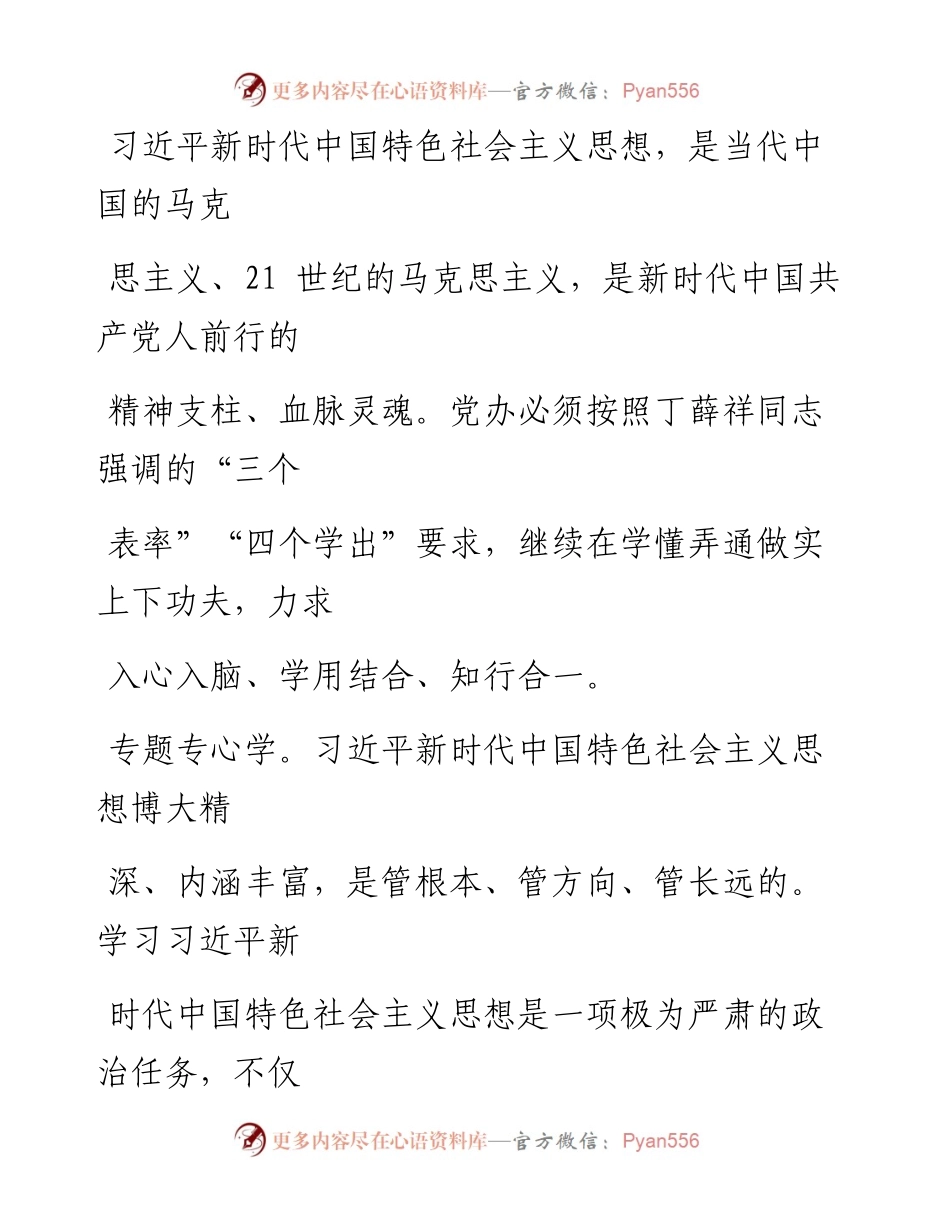 0916笔友分享不忘初心牢记使命主题教育研讨发言提纲.docx_第2页