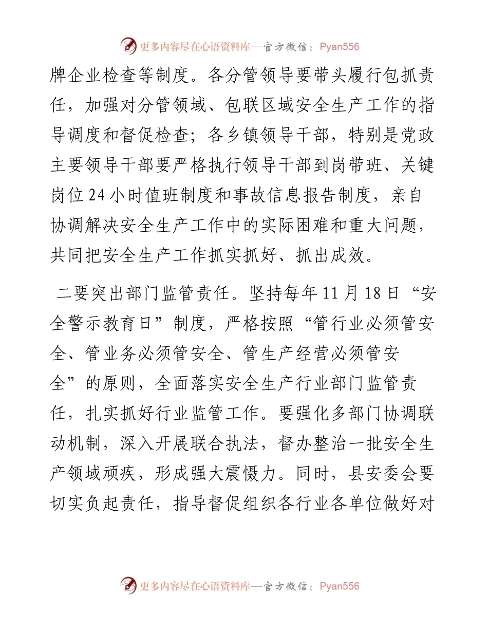 1011在县安委会全体（扩大）会议暨全县安全生产工作会讲话.docx_第2页