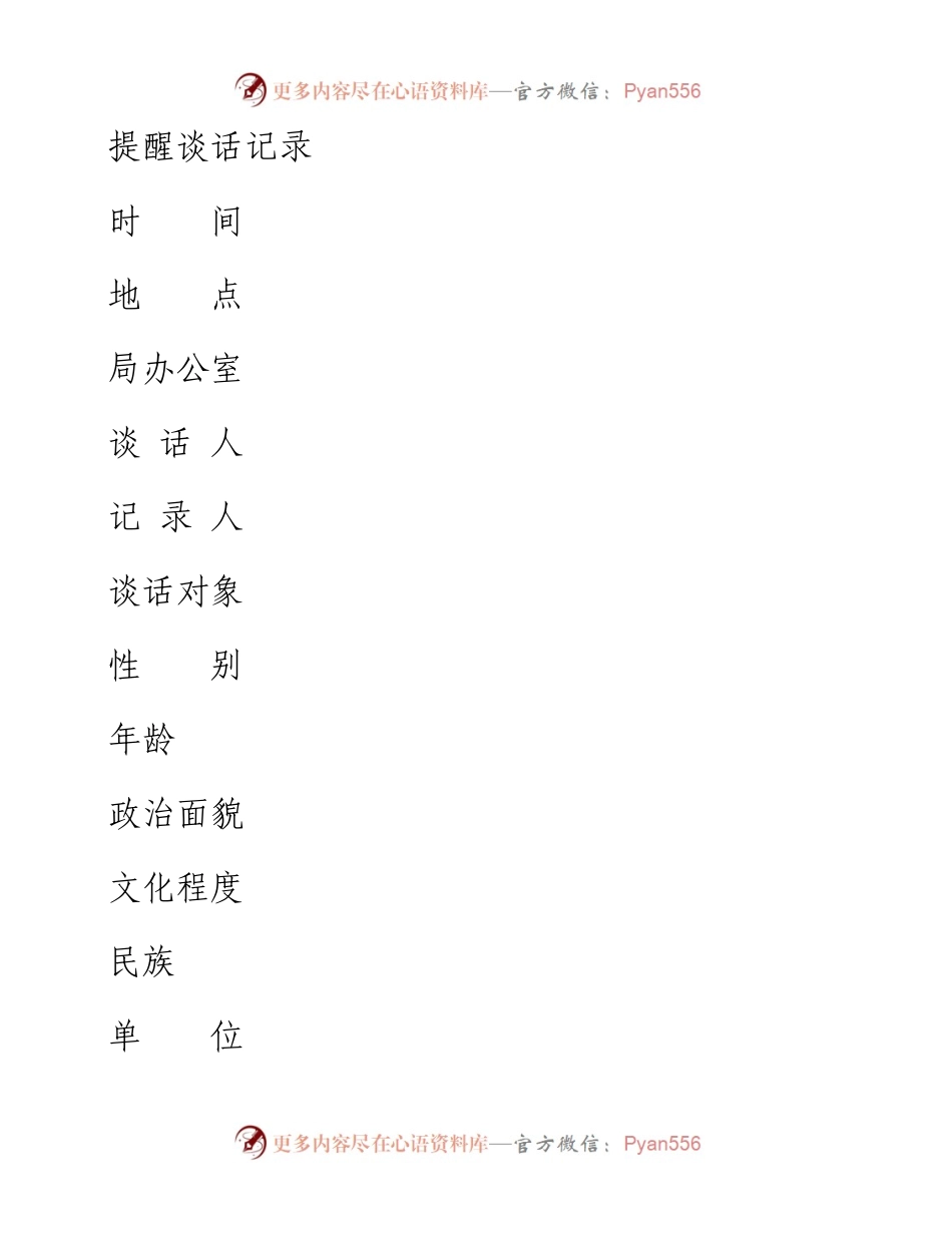080704提醒谈话记录六篇.docx_第1页