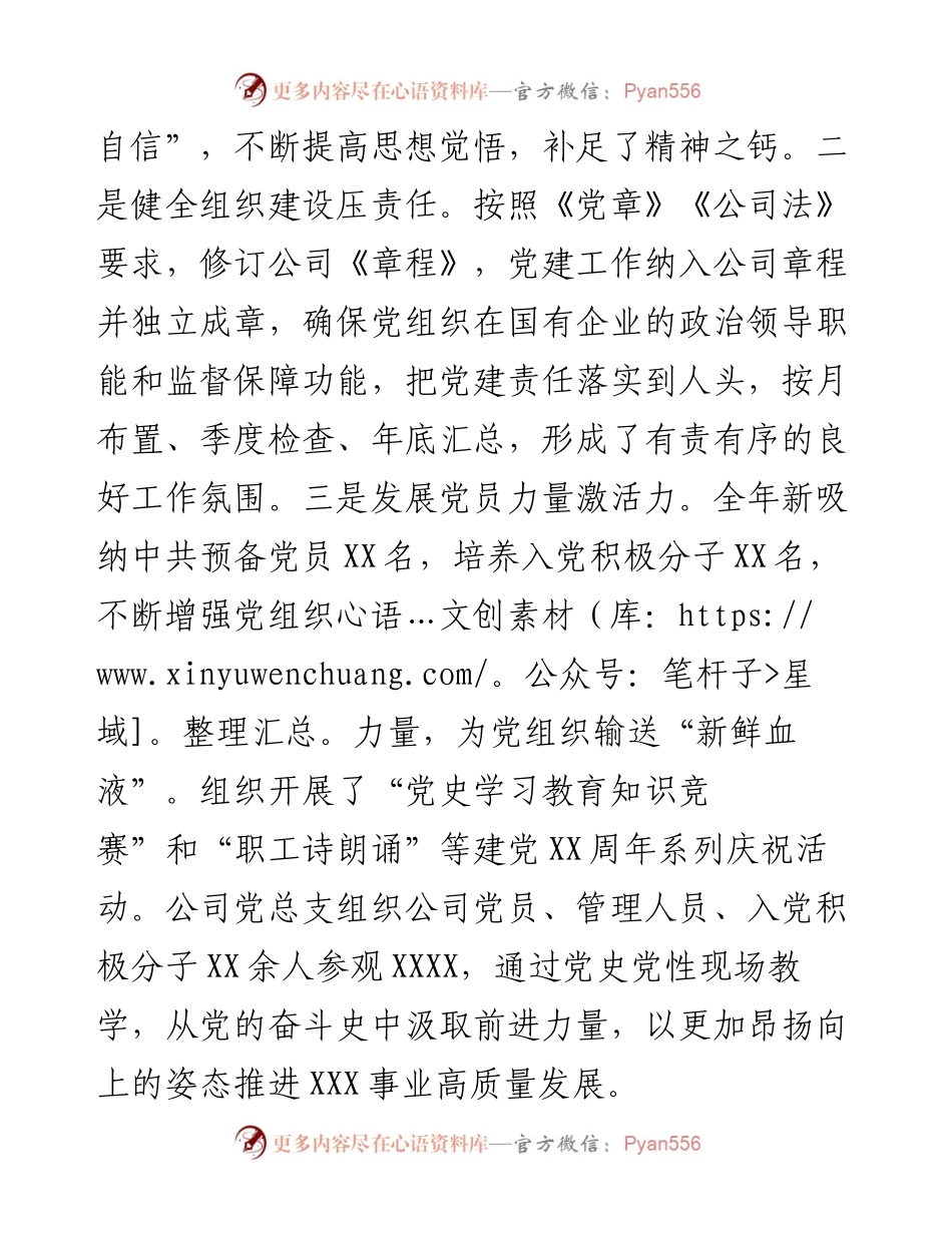 021732：公司党总支书记抓基层党建工作述职报告.docx_第2页