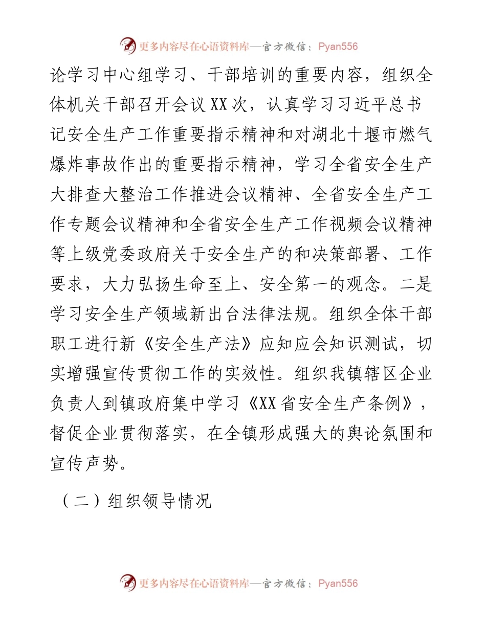 030472：XX镇安全生产述职报告.docx_第2页