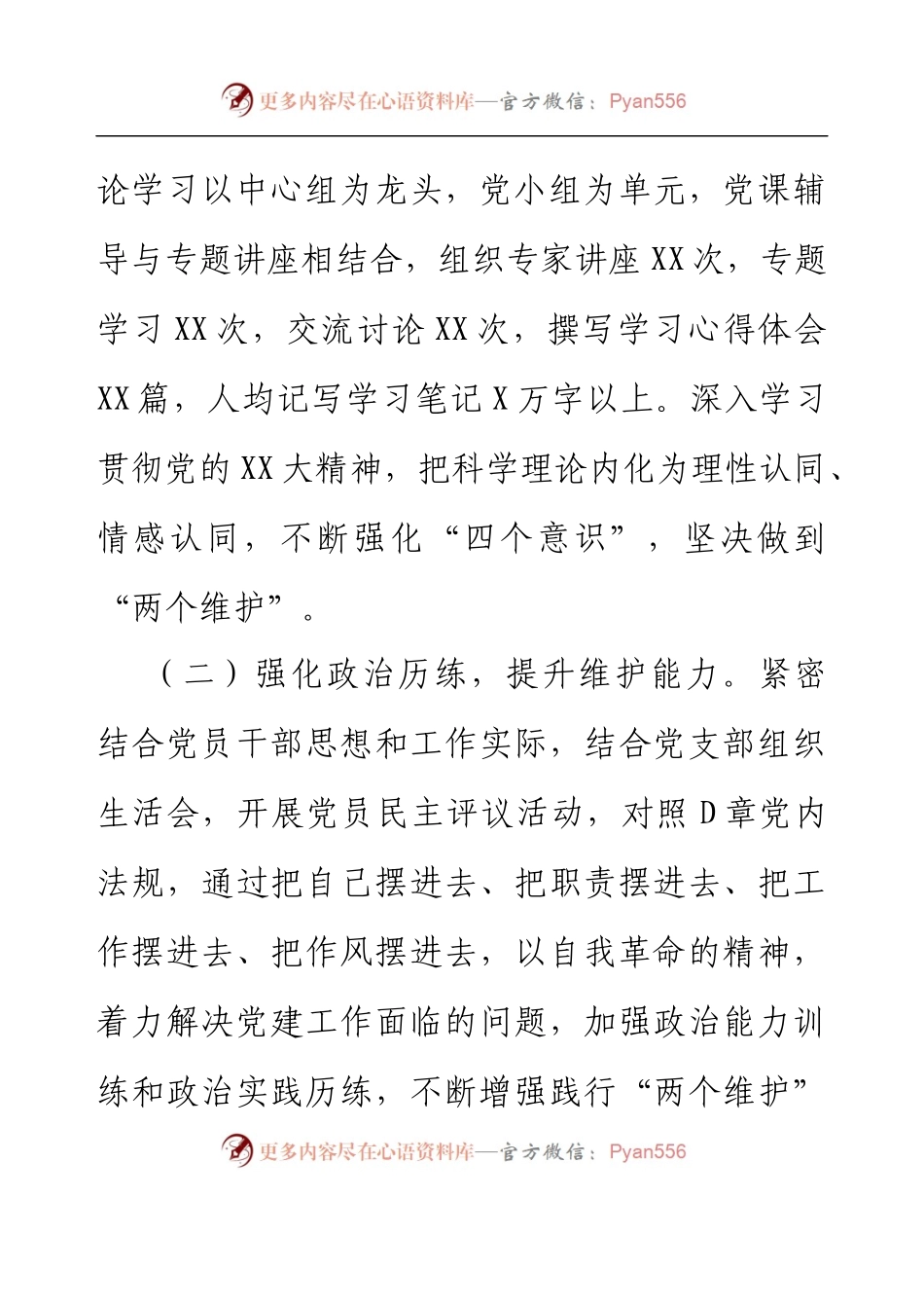 2022年党支部党建工作总结.docx_第2页