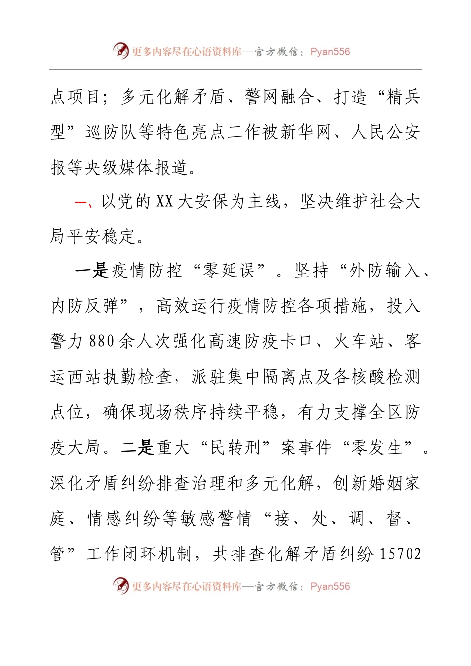 2022年XX市公安局XX分局工作总结.docx_第2页