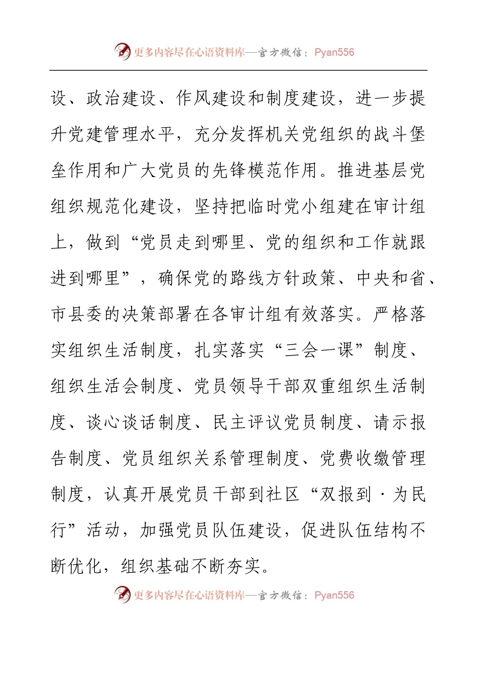 XX县审计局 2023年党建工作要点.docx_第2页