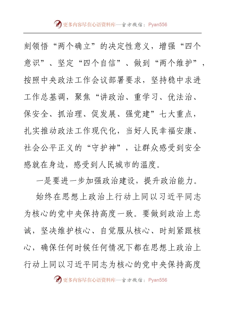 书记在2023年度政法工作会议上的讲话.docx_第2页