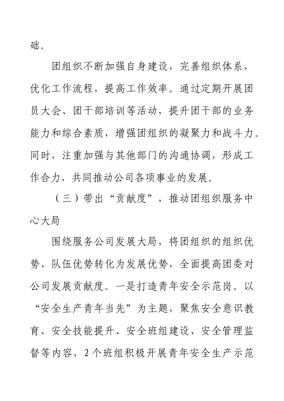 2024年度共青团工作总结及2025年工作计划.docx_第2页