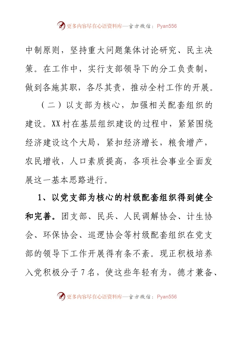 2023年XX村党支部上半年工作总结.docx_第2页