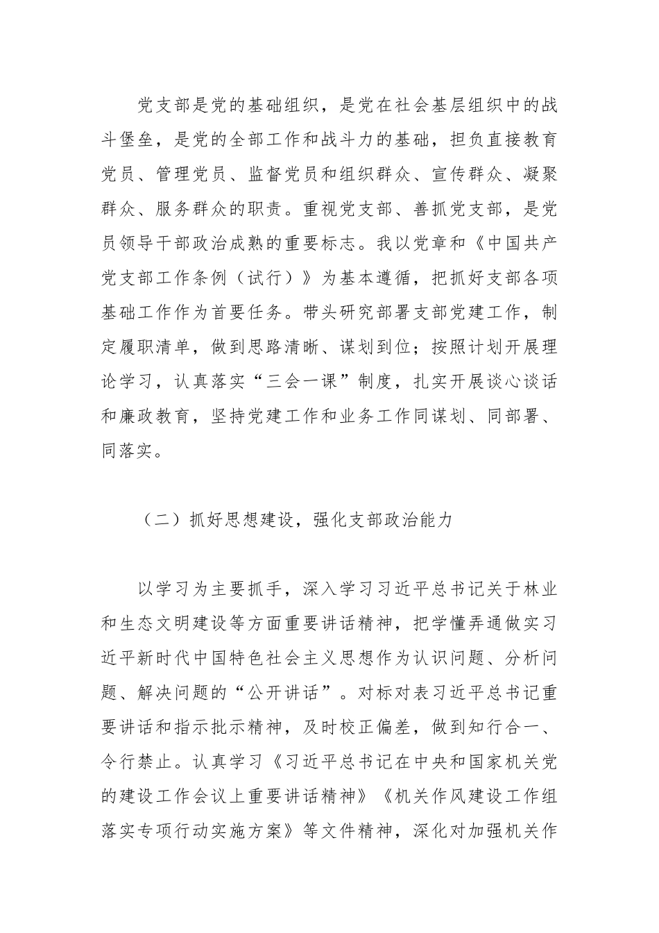 2024年党支部书记抓基层党建工作述职报告（2）.docx_第2页