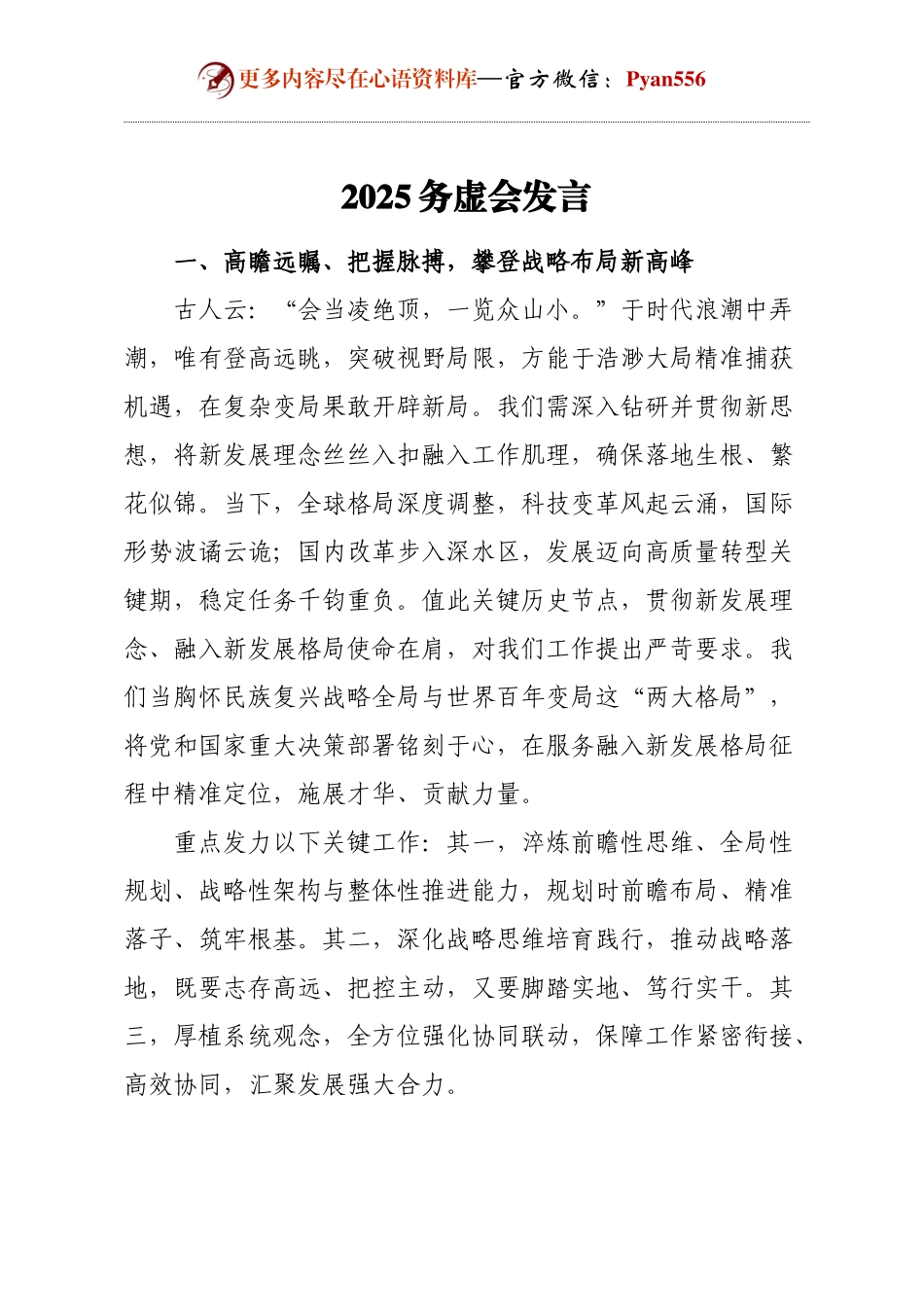 2025务虚会发言.docx_第1页