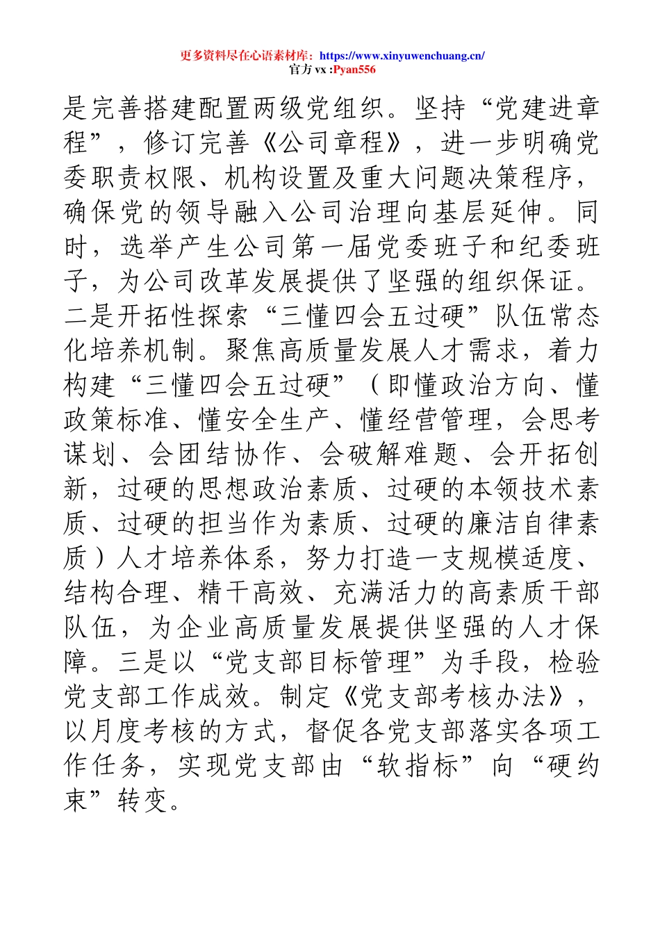 国有企业2024年党建工作总结及2025年工作计划.docx_第2页