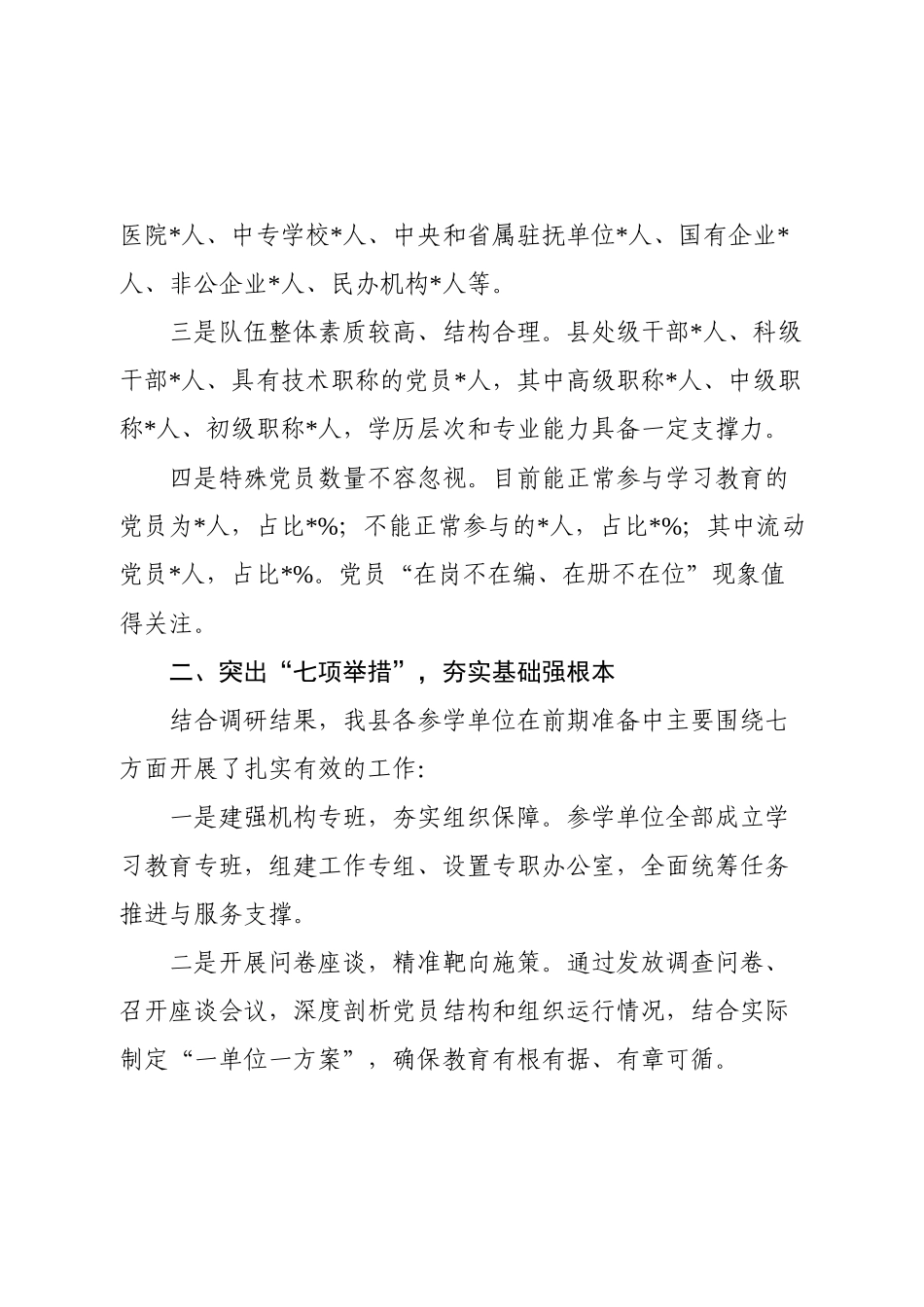 学习教育准备情况的调研报告.docx_第2页